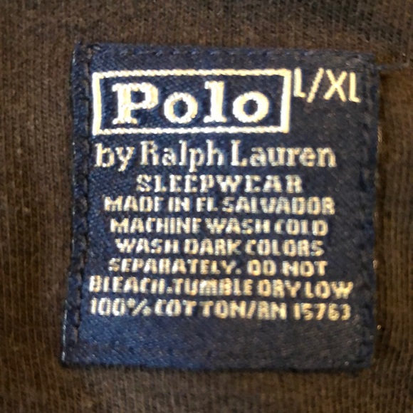 RALPH LAUREN size L/XL Plaid Cotton Flannel ButtonFront Sleep Shirt Cozy Cabin - Picture 7 of 11